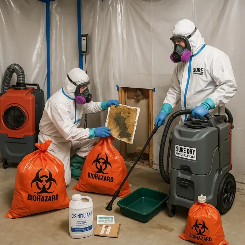 Contaminated Water Handling Protocols process in River Grove, IL